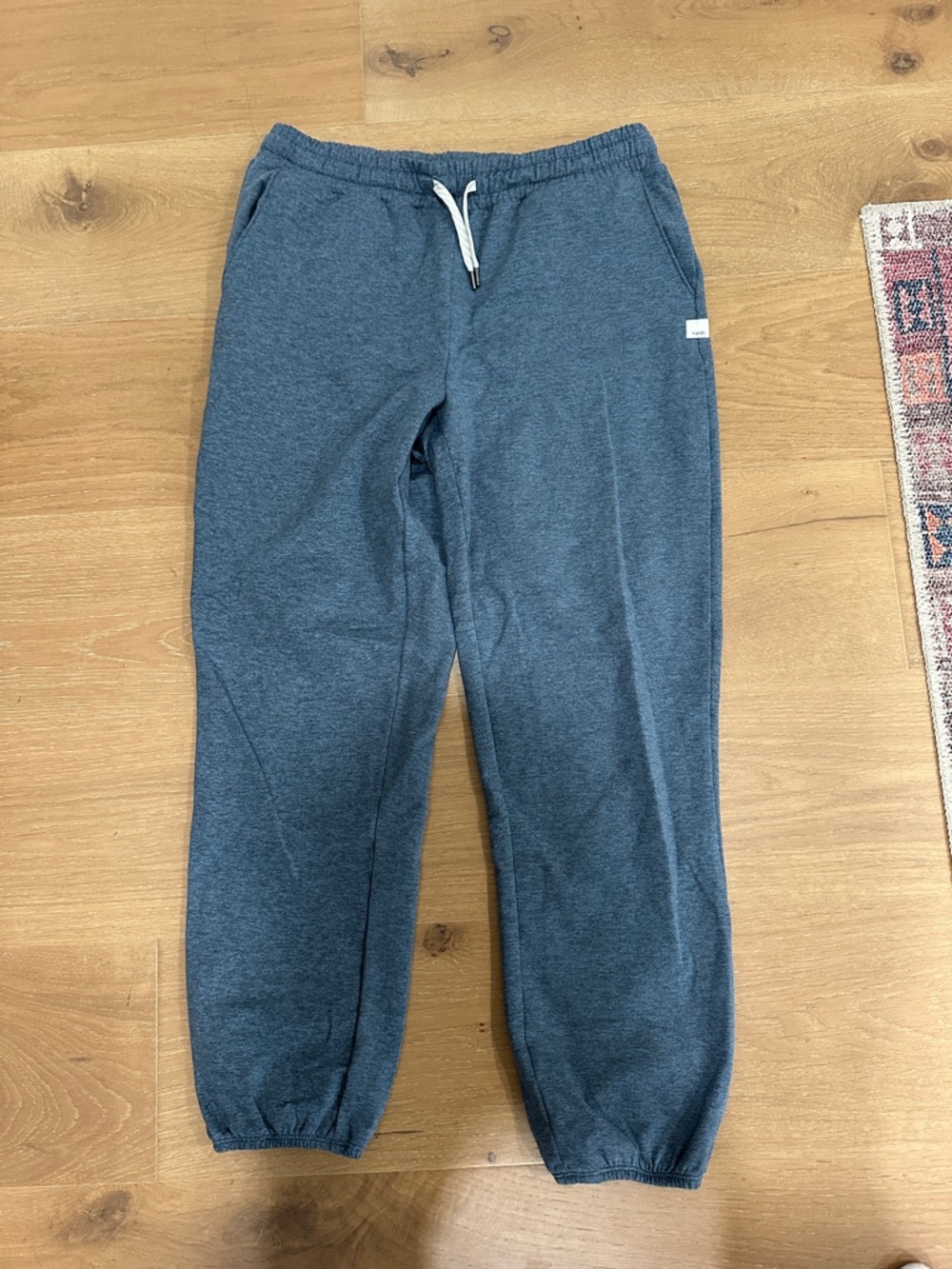 Vuori Heather Navy Jogger Sweatpants